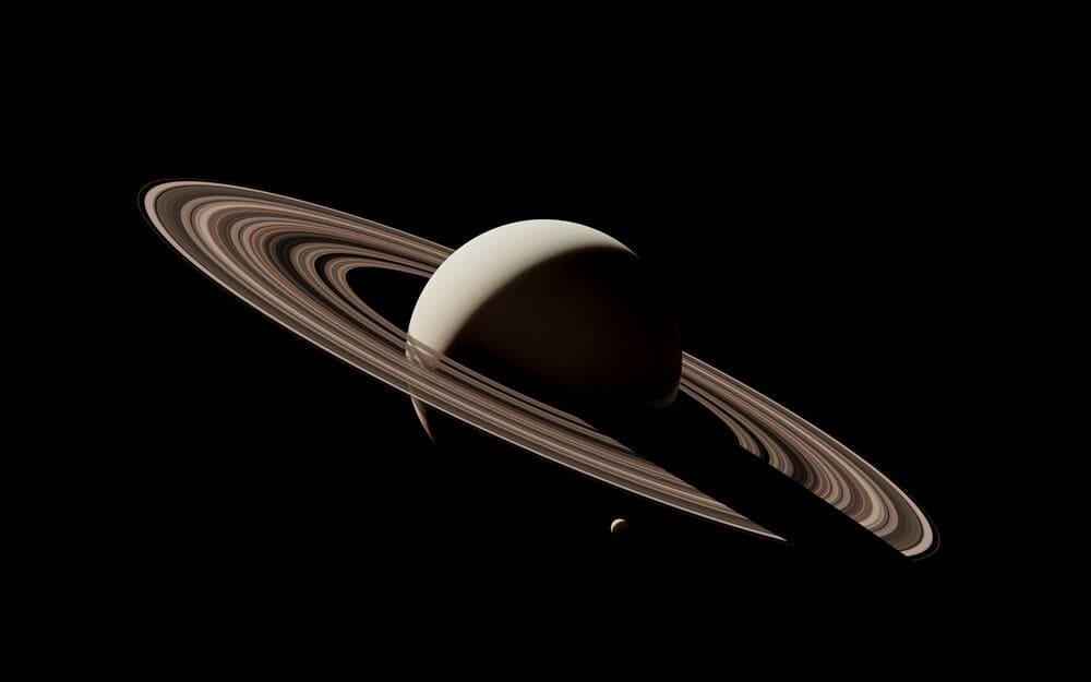 planet mit ringen ist der saturn